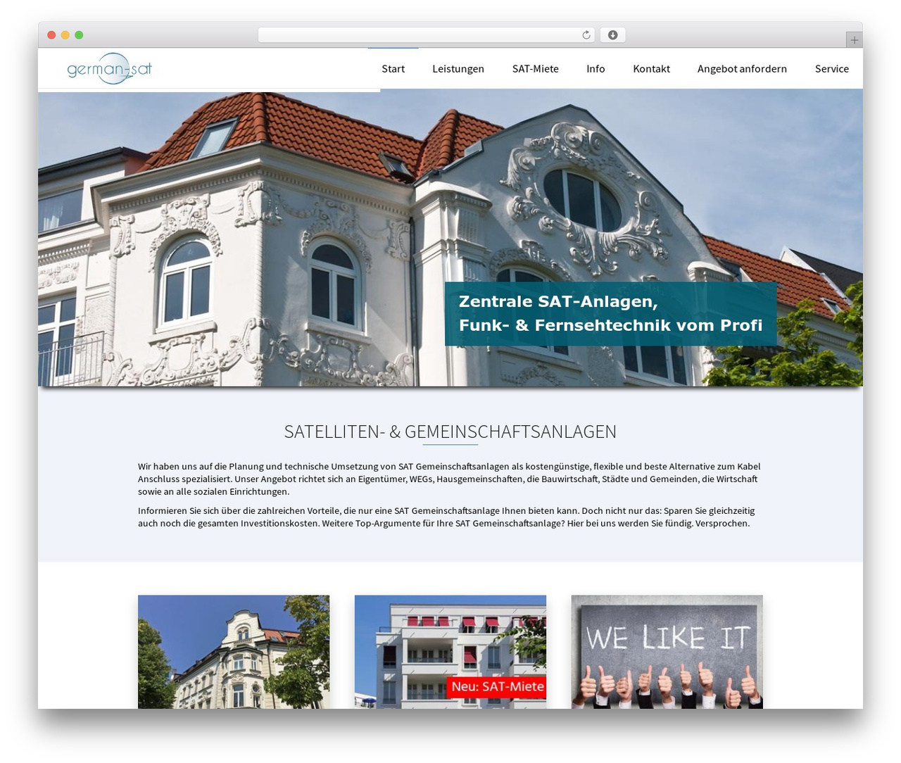 Super WordPress theme - german-sat.de Super WordPress theme - german-sat.de