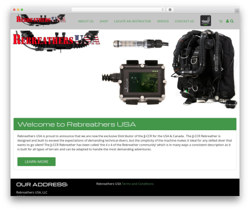 Theme WordPress DuckDiverFramework - rebreathersusa.com