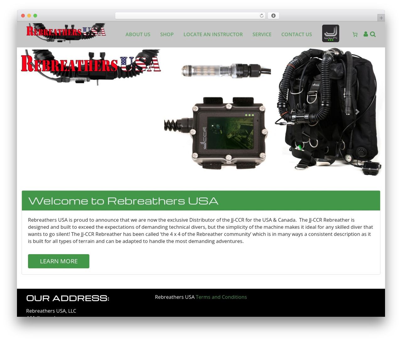 Theme WordPress DuckDiverFramework - rebreathersusa.com
