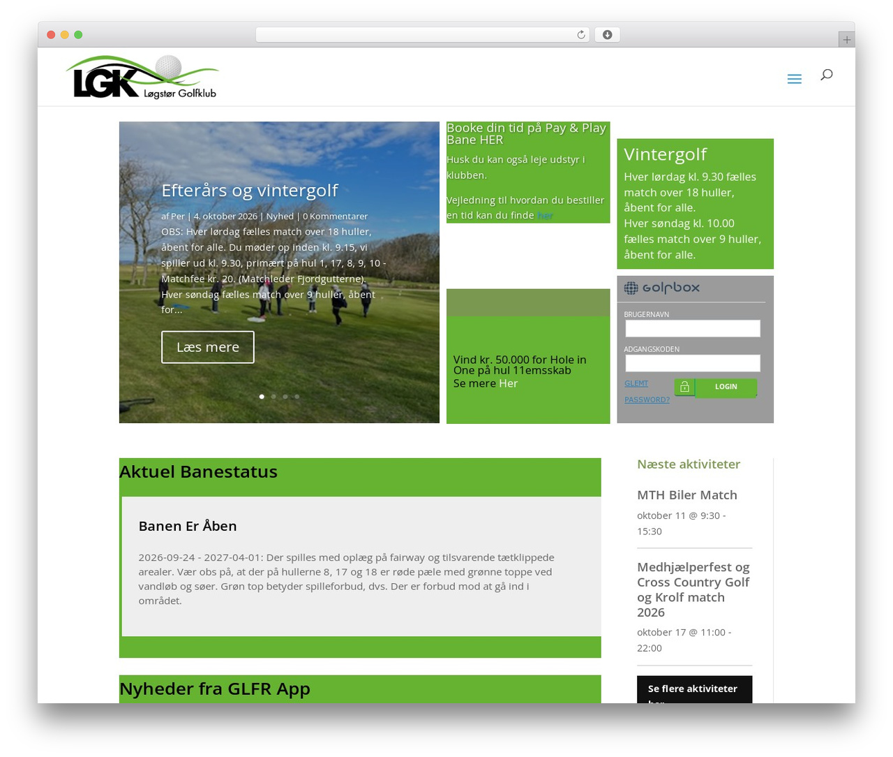 Theme WordPress Divi - logstorgolfklub.dk Theme WordPress Divi - logstorgolfklub.dk