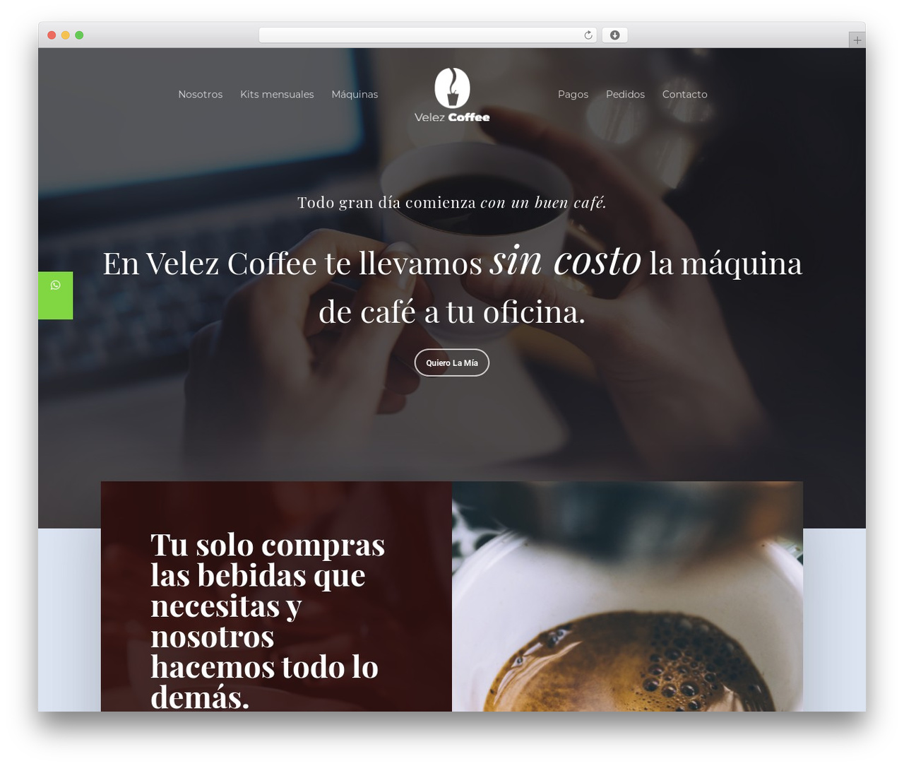 Theme WordPress Salient - velezcoffee.com Theme WordPress Salient - velezcoffee.com