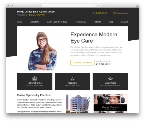 Theme WordPress VS Theme #3 - visionsource-dallas.com
