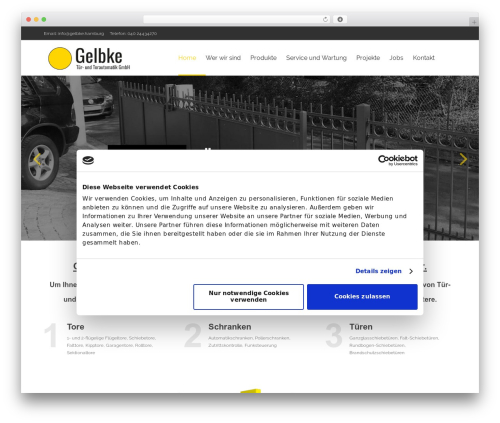 WordPress theme smartco - gelbke.hamburg