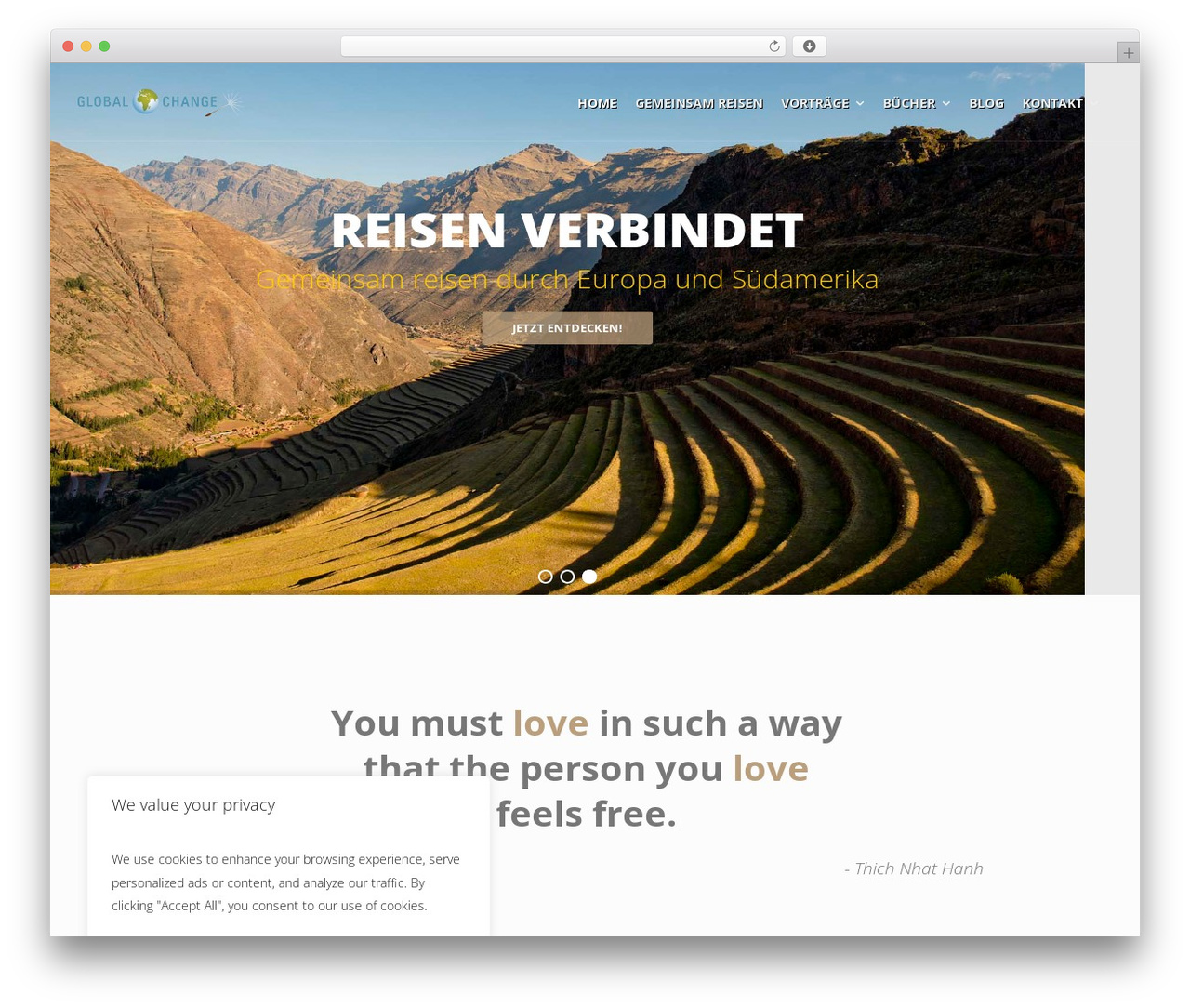 Create theme WordPress - globalchange.at