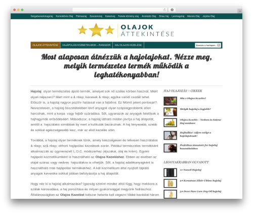 Daily Headlines WordPress theme design - szephaj.com