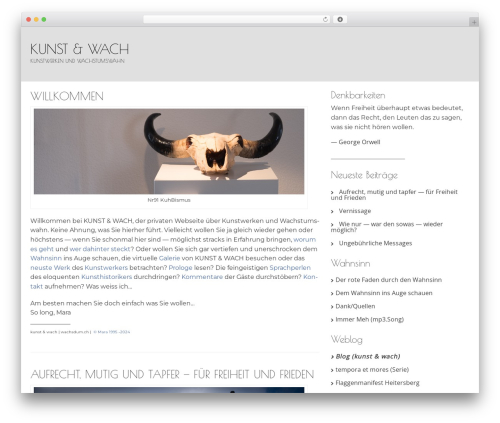 DynamiX WordPress theme - wachsdum.ch