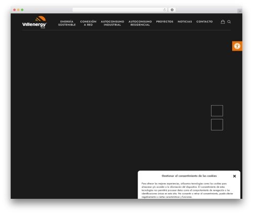 Energify theme WordPress - villenergy.com