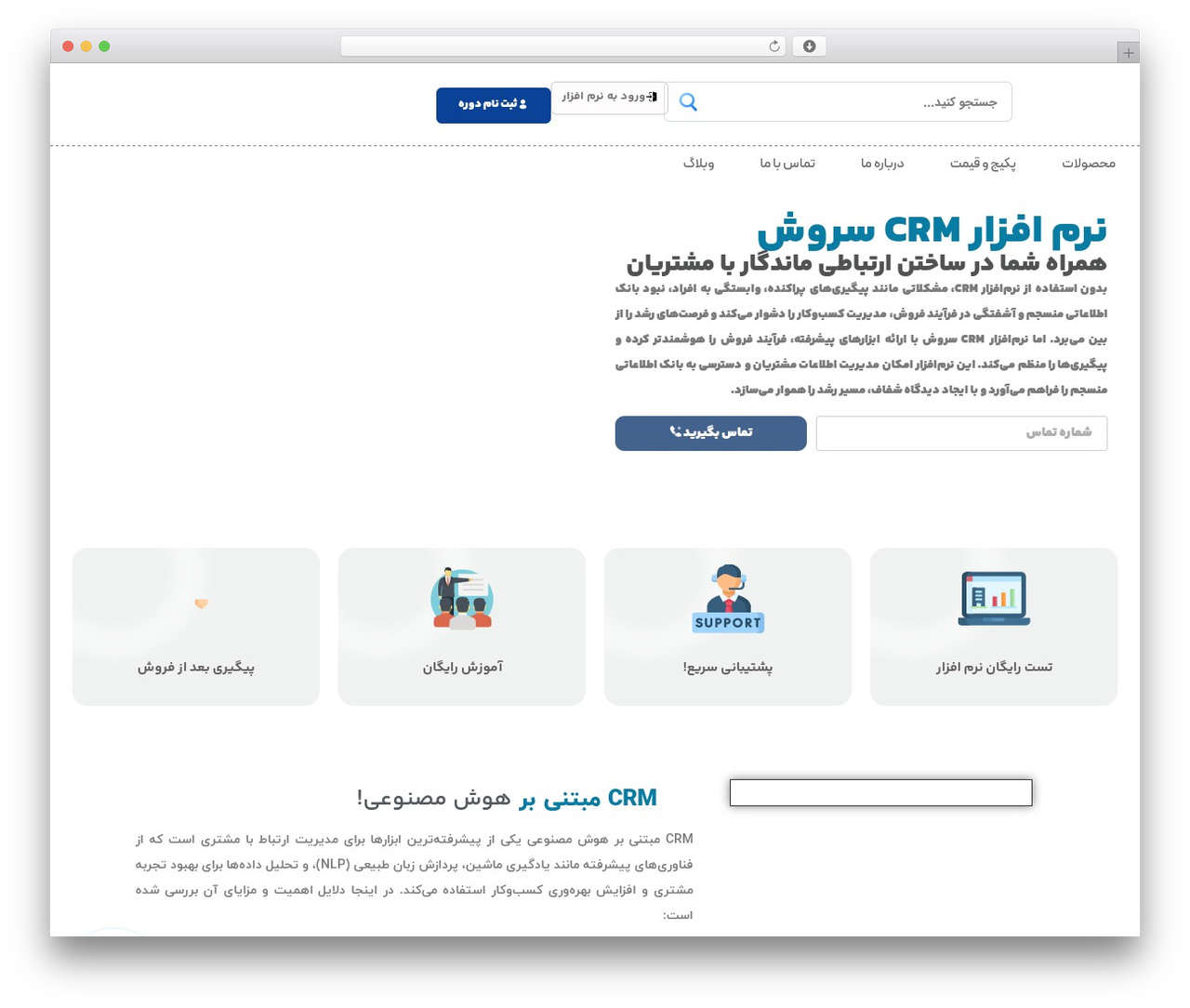 Hello Elementor theme WordPress - soroushcrm.com