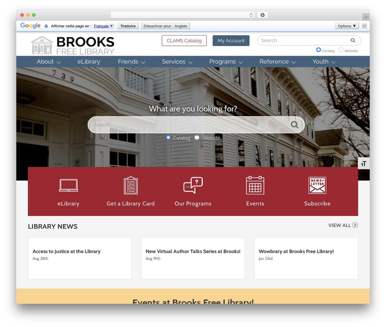Libby Basic Theme WordPress theme - brooksfreelibrary.org Libby Basic Theme WordPress theme - brooksfreelibrary.org