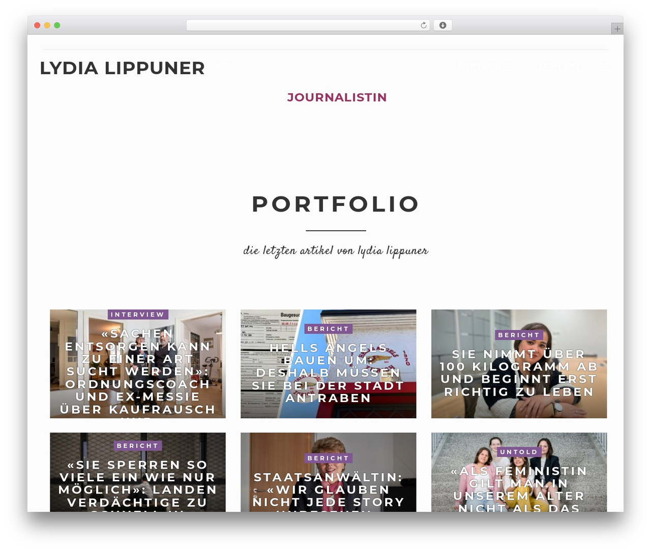 Piper WordPress theme design - lydialippuner.ch Piper WordPress theme design - lydialippuner.ch