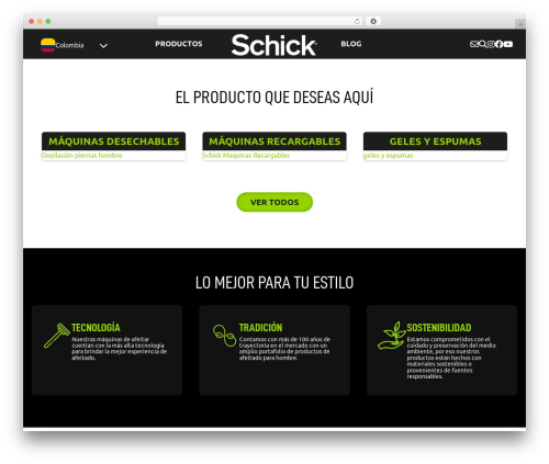 Schick Theme WordPress theme - schick.com.co