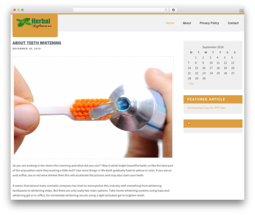 Spangle Lite theme WordPress - herbal-software.com Spangle Lite theme WordPress - herbal-software.com