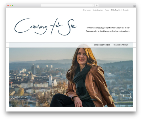 Theme WordPress Total - coachingfuersie.ch