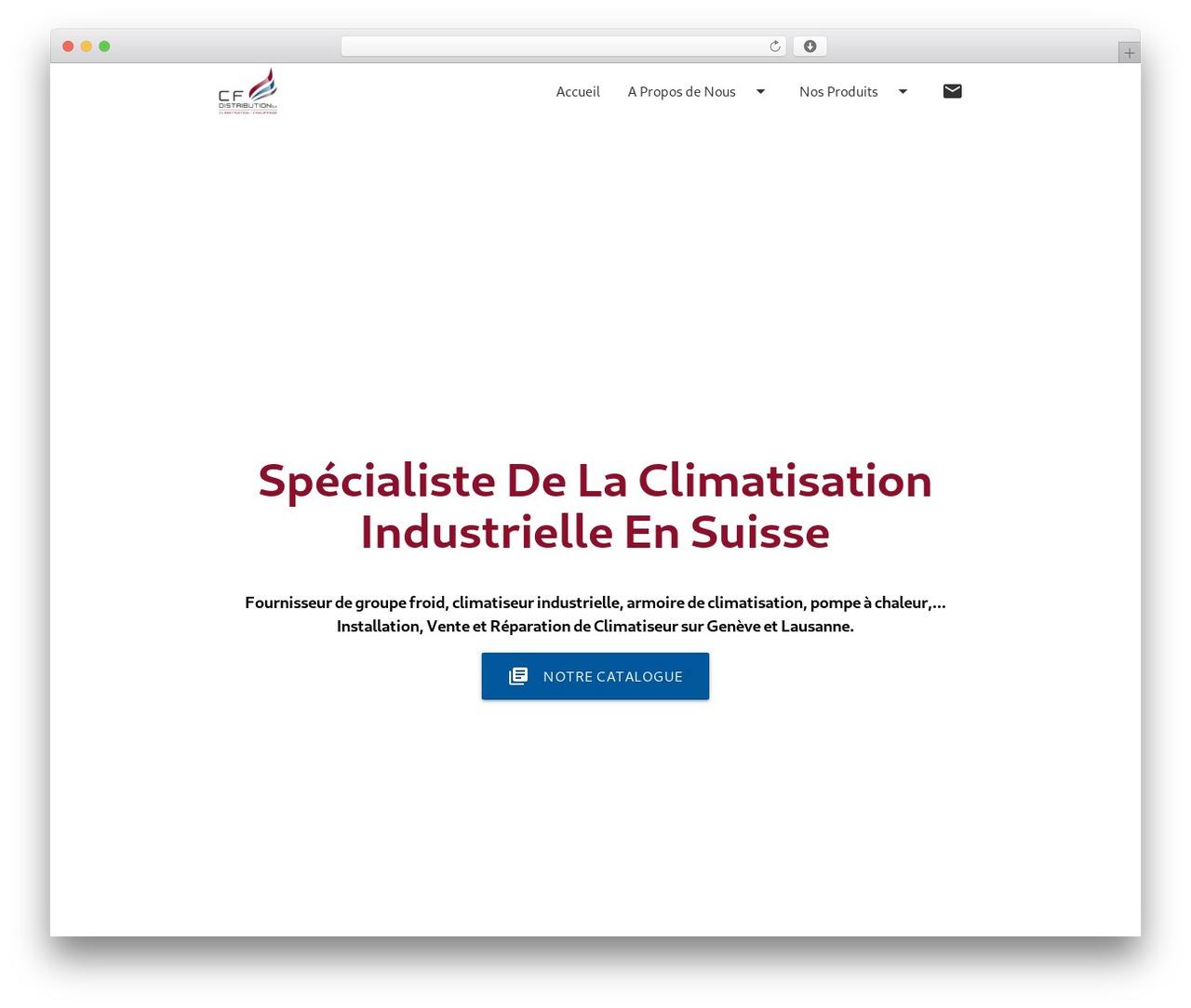 Theme WordPress CFD - it.cfdistribution.ch