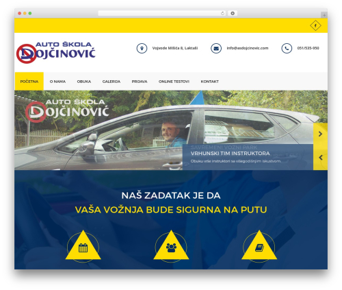 Theme WordPress Drivepro - asdojcinovic.com