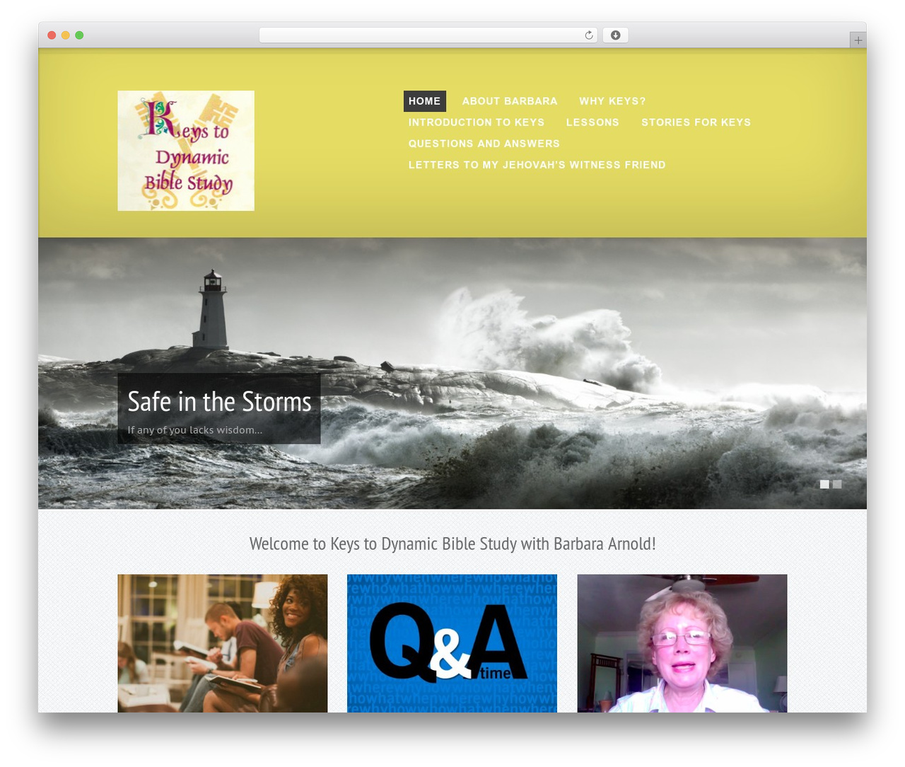 WordPress theme Edwards - keystodynamicbiblestudy.org
