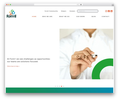 WordPress theme Spicy Brocoli Base Theme - form1.com.au