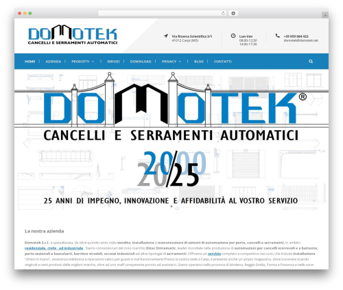 WP theme Mega Project - domotek.net