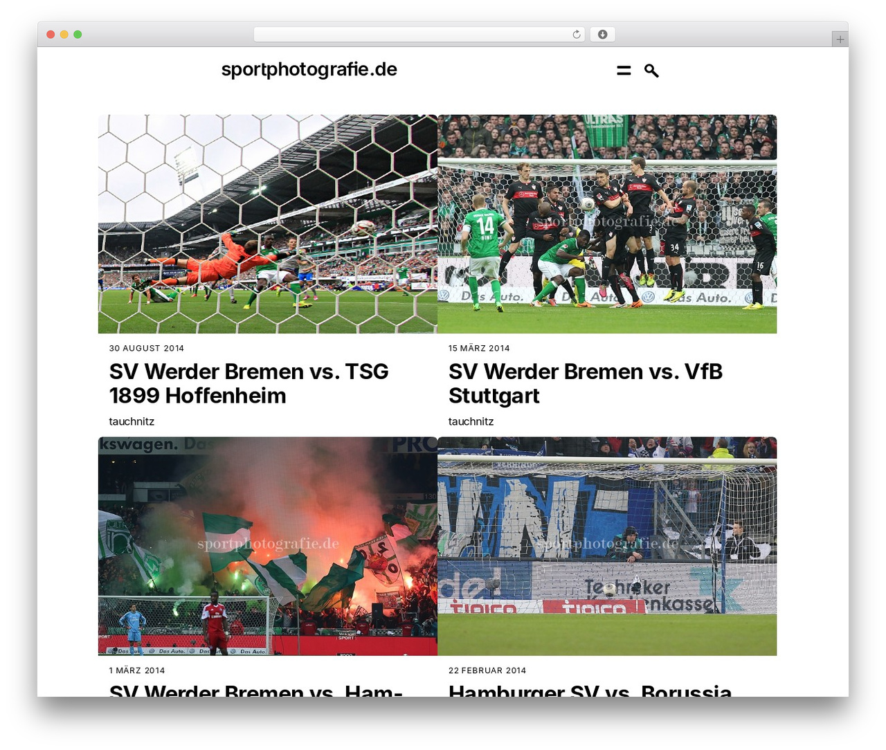 Aemi WordPress theme - sportphotografie.de Aemi WordPress theme - sportphotografie.de