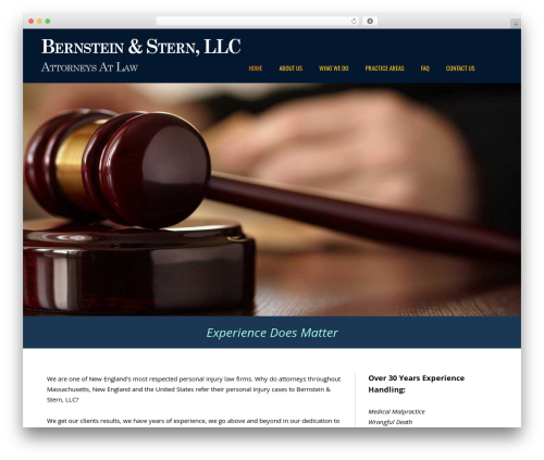 Bernstein & Stern WordPress theme - bernsteinstern.com