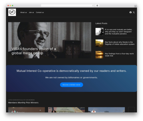 Canvas (canvas) free WordPress plugin - mutualinterest.coop