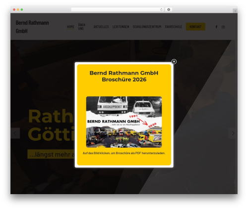 Rathmann Theme WordPress theme - rathmann-gmbh.de