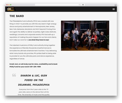 Wolf facebook page box WordPress plugin - phillyfunk.com