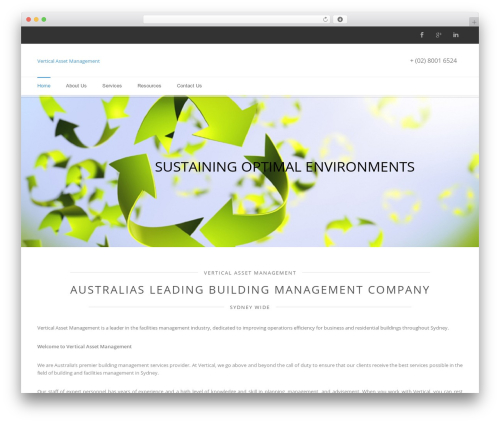 Theme WordPress Blandes - verticalam.com.au