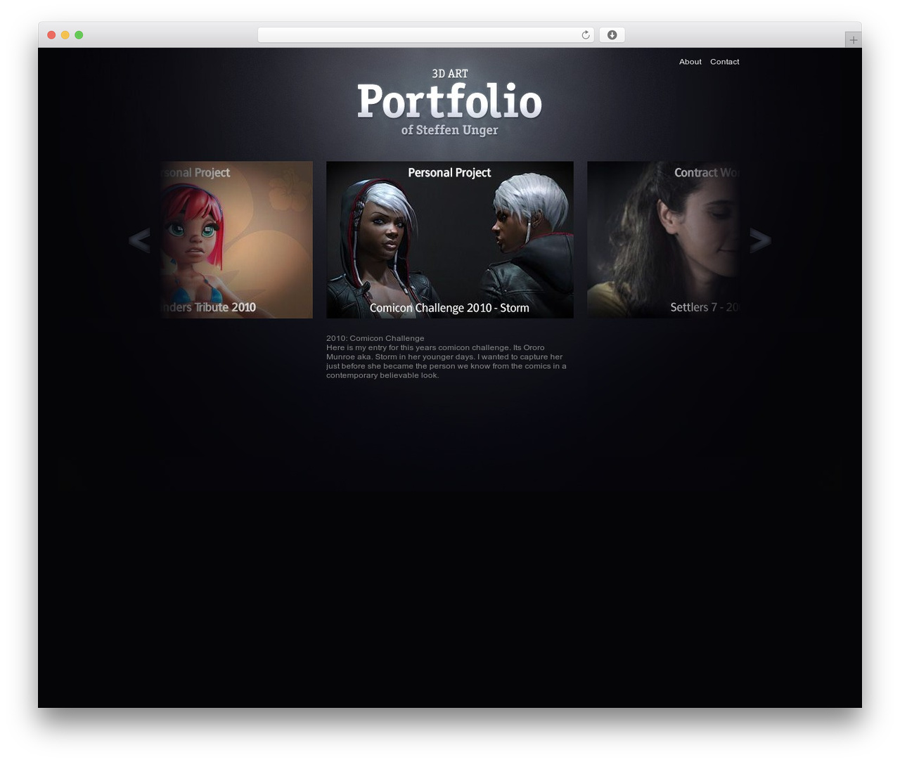 Theme WordPress Folio Elements - polyphobia.de