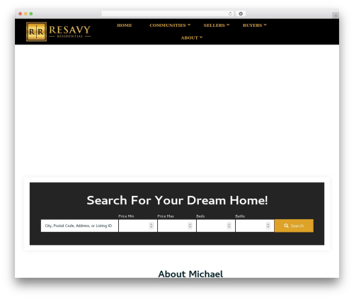 Theme WordPress Genesis - resavyresidential.com