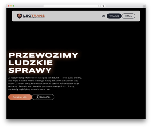 Theme WordPress Leo Trans - leo-trans.pl