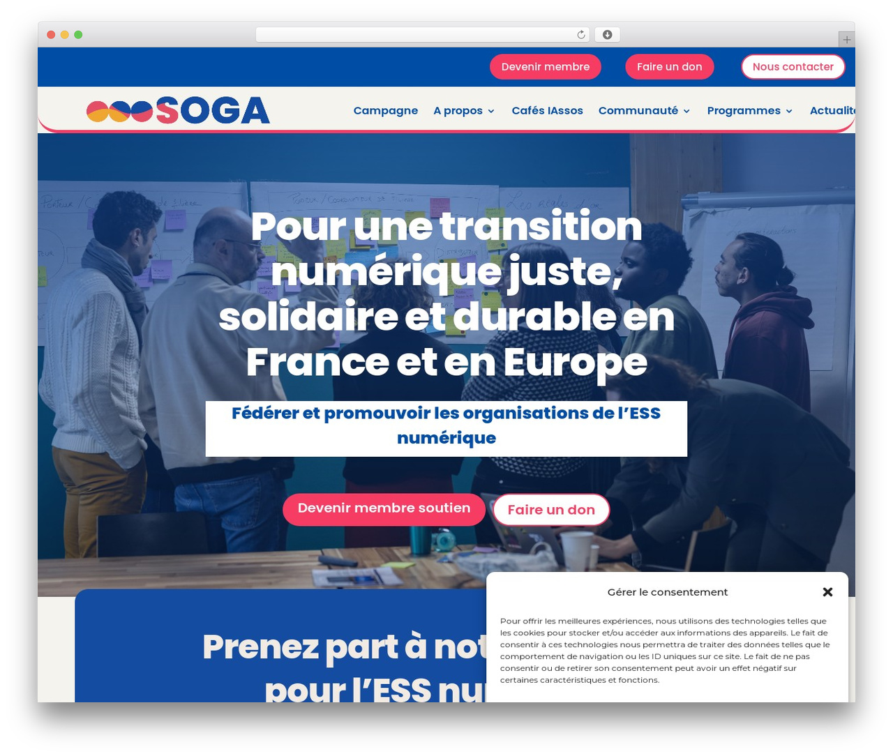 WordPress theme Divi - socialgoodaccelerator.eu