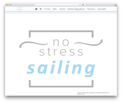WordPress theme Divi - no-stress-sailing.com