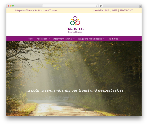 WordPress theme Yoku - triunitas.com