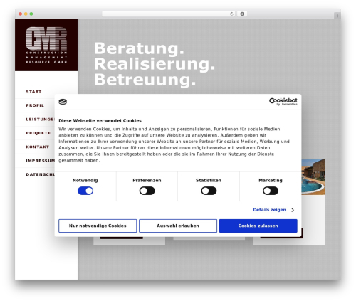 WP theme DP Blend - cmr-gmbh.de