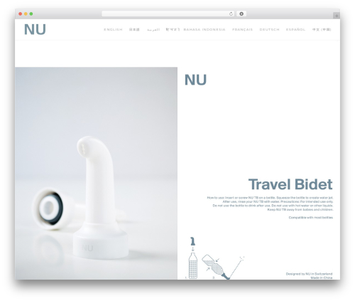 Best WordPress theme Definity - nubidet.com
