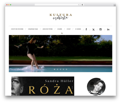 Best WordPress theme Simple Article - www.kultura-osobista.pl