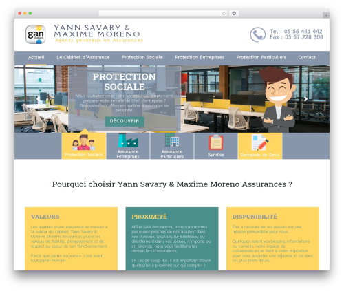 Best WordPress theme WP Bootstrap Starter - ys-assurances-entreprise.com