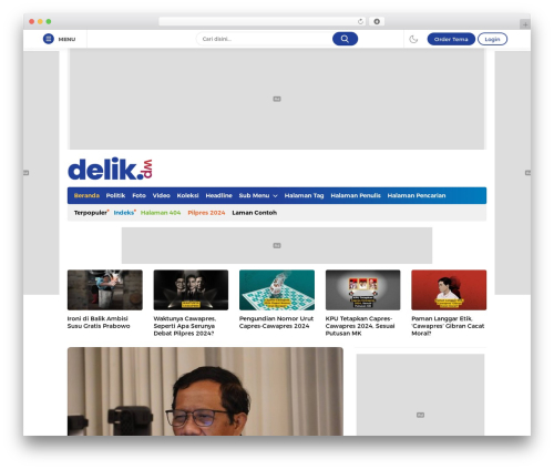 DelikWP - Versi Developer theme WordPress - www.themesapp.com/demo/delikwp