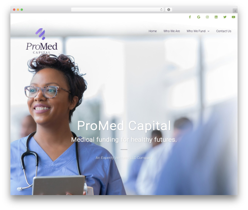 DynamiX theme WordPress - promedcapital.com
