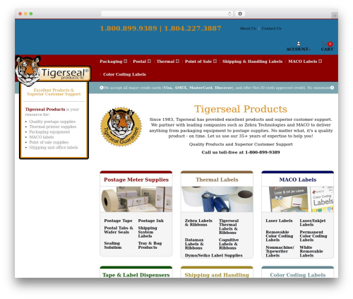 Flat Theme theme WordPress - tigerseal.com Flat Theme theme WordPress - tigerseal.com