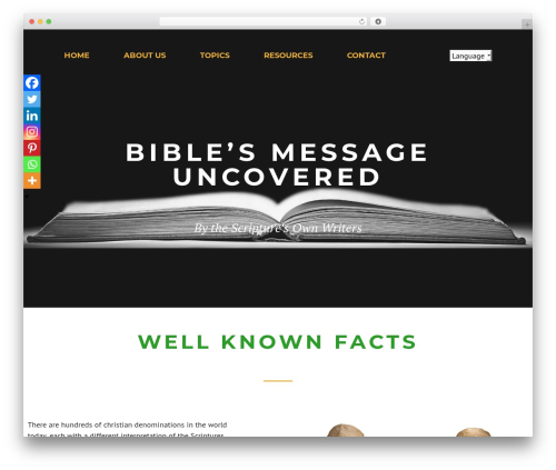 Speaker WordPress plugin - truth-time.com