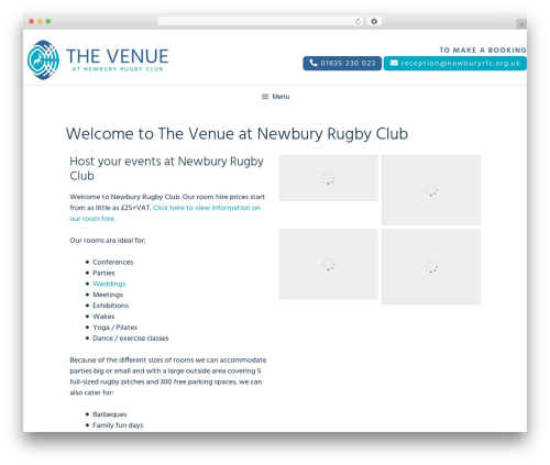 GeneratePress theme WordPress - newburyrfc.co.uk