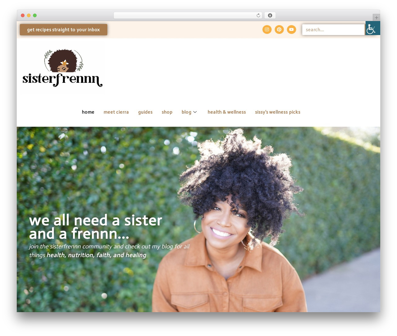 Hello Elementor premium WordPress theme - sisterfrennn.com