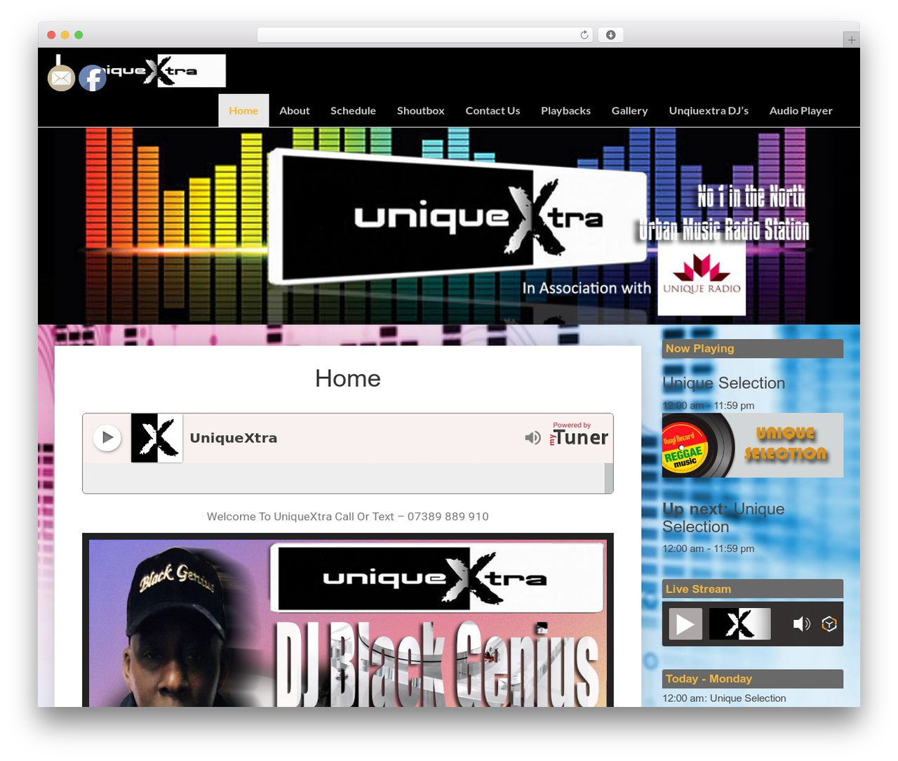 Journalistic WordPress theme - uniquextra.co.uk