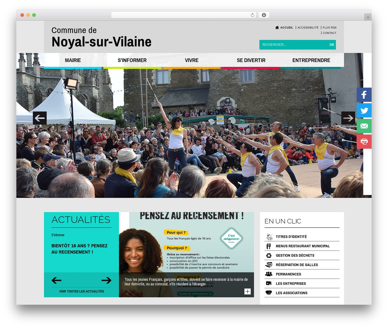 Noyal WordPress theme - ville-noyalsurvilaine.fr