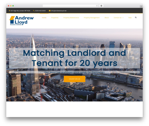 Suffice Pro WordPress theme - andrewlloyd.net