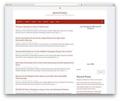 Superfast WordPress theme - internationaldaughtersday.net