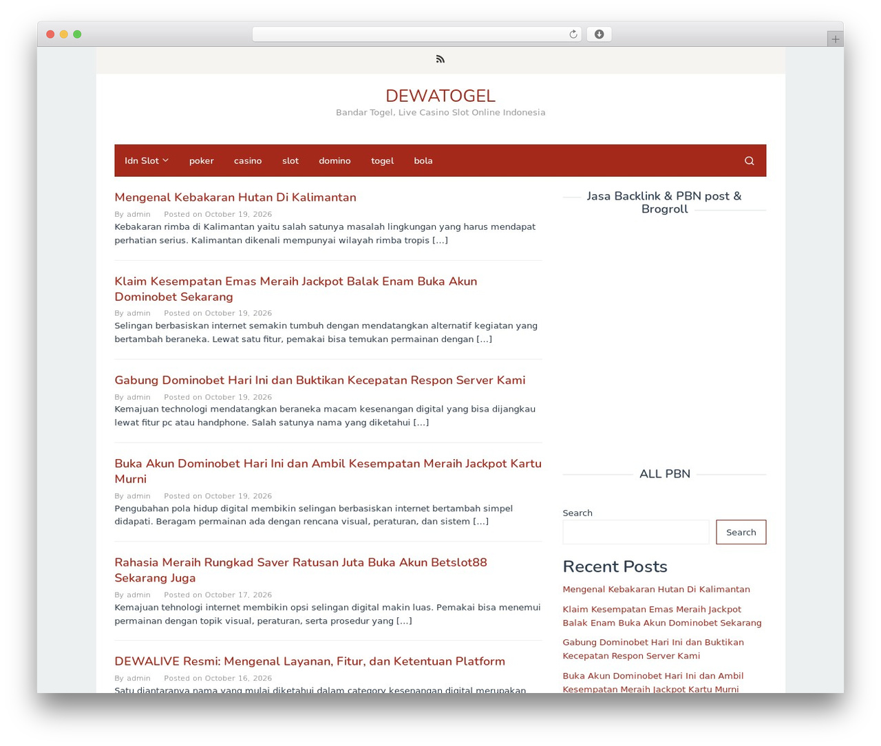 Superfast WordPress theme - internationaldaughtersday.net