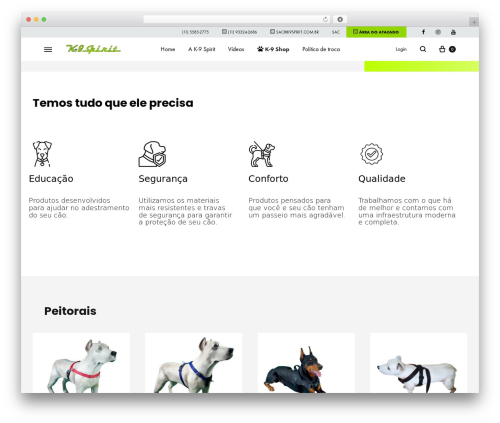 Konte addons WordPress plugin - k9spirit.com.br